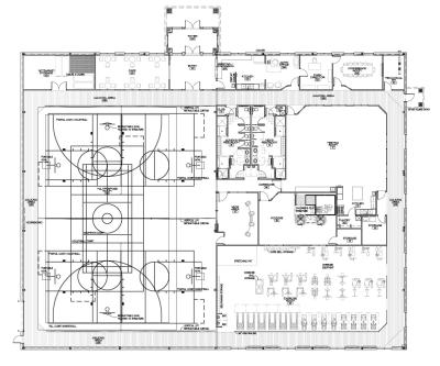 Centralia Recreation Center Floor Plan