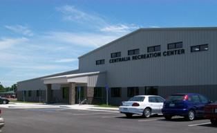 Front view of Centralia Recreation Center