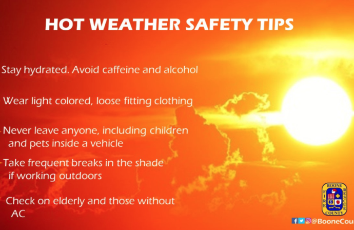 Hot Weather Safety Tips!